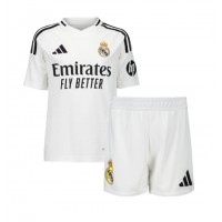 Dres Real Madrid Jude Bellingham #5 Domáci pre deti 2024-25 Krátky Rukáv (+ trenírky)
